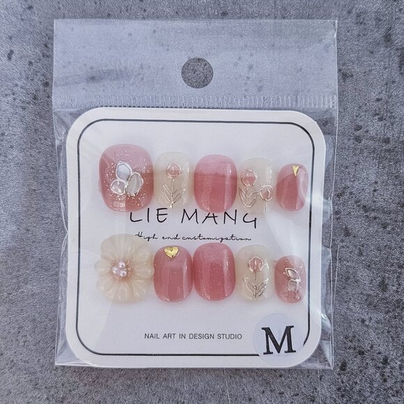 (Last Chance)Handmade Press-on Nails for Short Nails - Picture 2 of 2